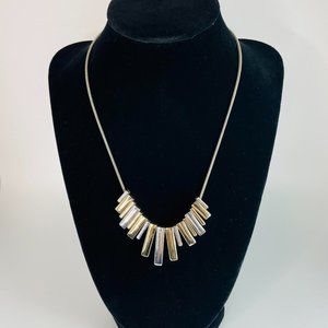 Two Tone Fashion Necklace